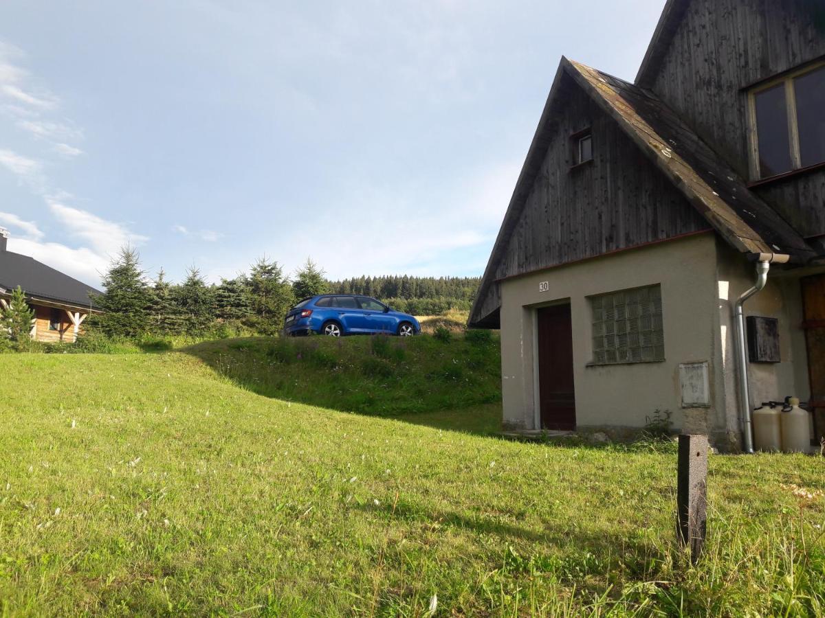 Chaloupka Na Vrsku Villa Loučná pod Klínovcem Exteriör bild