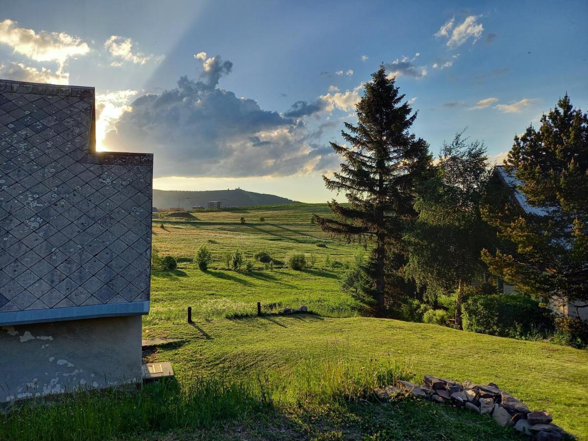Chaloupka Na Vrsku Villa Loučná pod Klínovcem Exteriör bild