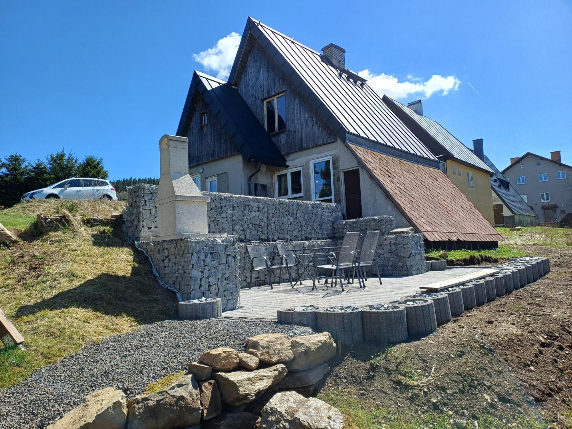 Chaloupka Na Vrsku Villa Loučná pod Klínovcem Exteriör bild